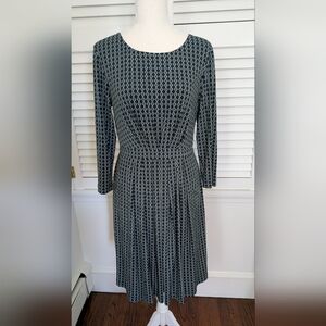 Brooks Brother Dress, Sm, Chainlink Pattern